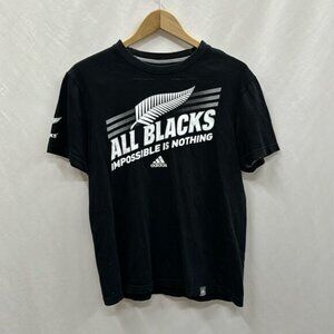 Adidas All black tee shirt sz M